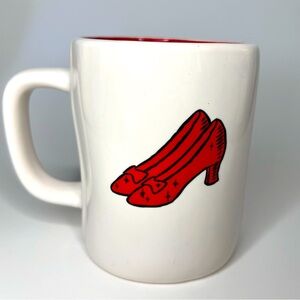 Rae Dunn There’s No Place Like Home Ruby Slippers Large Ceramic Mug
